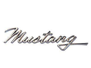 Old Ford Mustang Logo - Classic Ford Mustang Emblems - Category Index - 1965-1973 Vintage ...