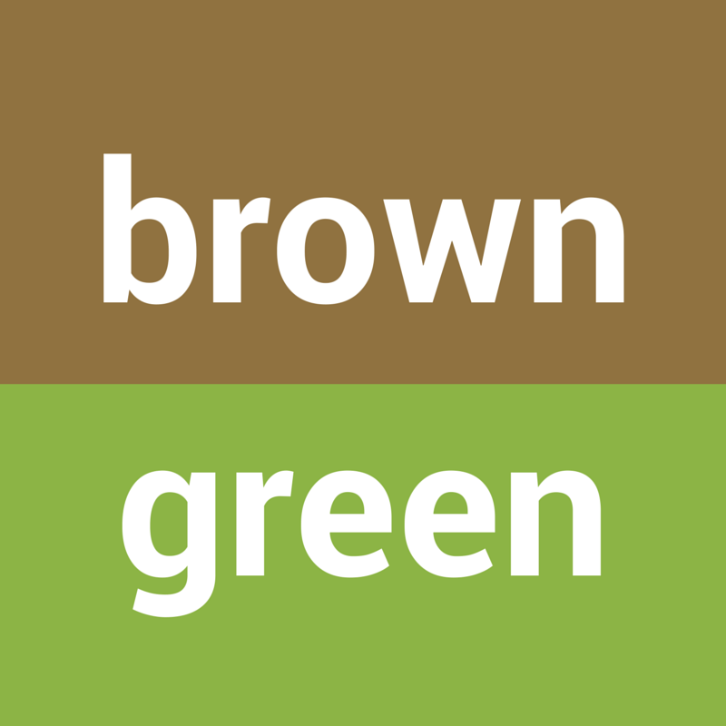 Green Brown Logo - Brown and Green