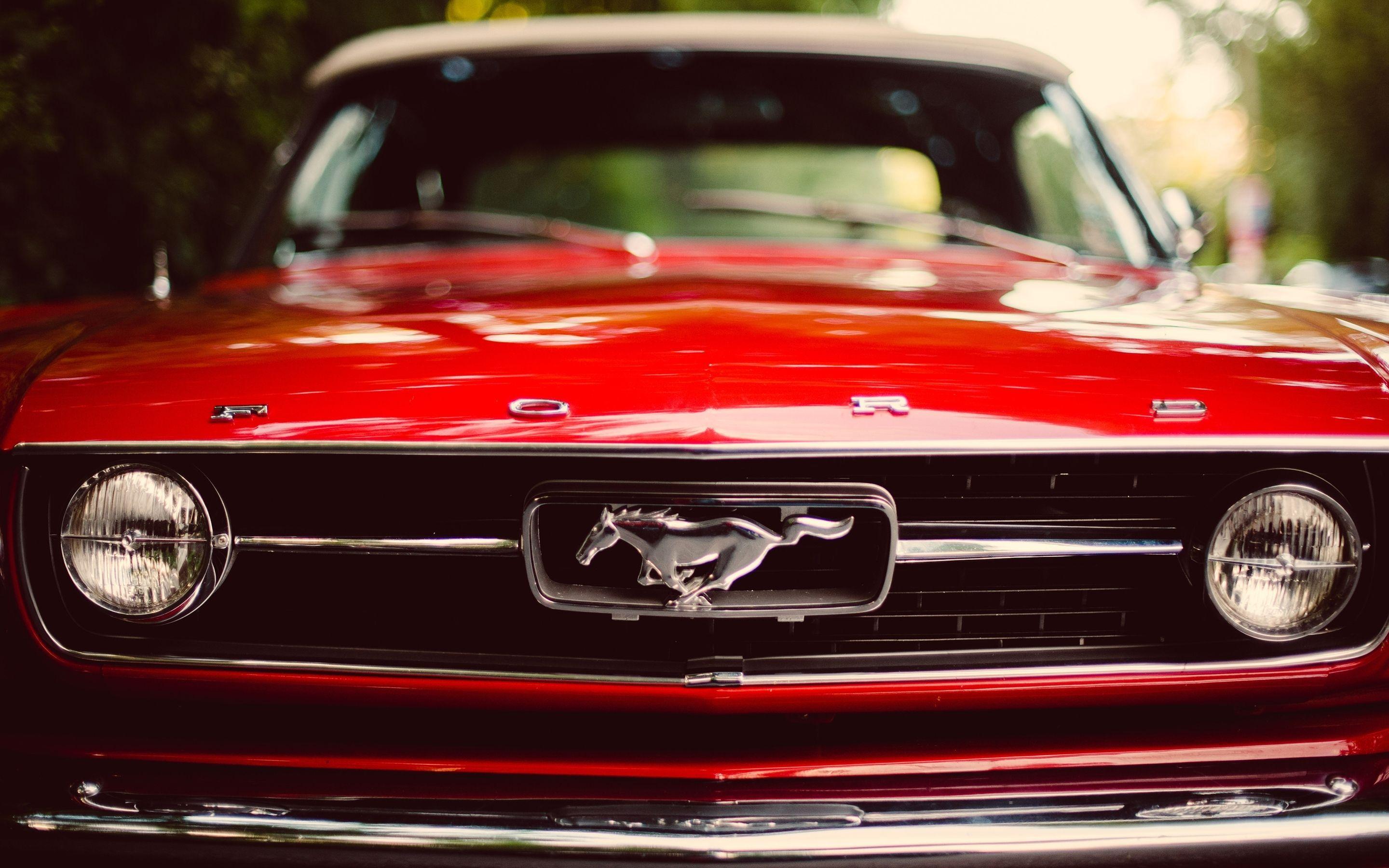 Vintage Ford Mustang Logo - red ford mustang 2880 X 1800 | Ford Mustang | Pinterest | Cars ...