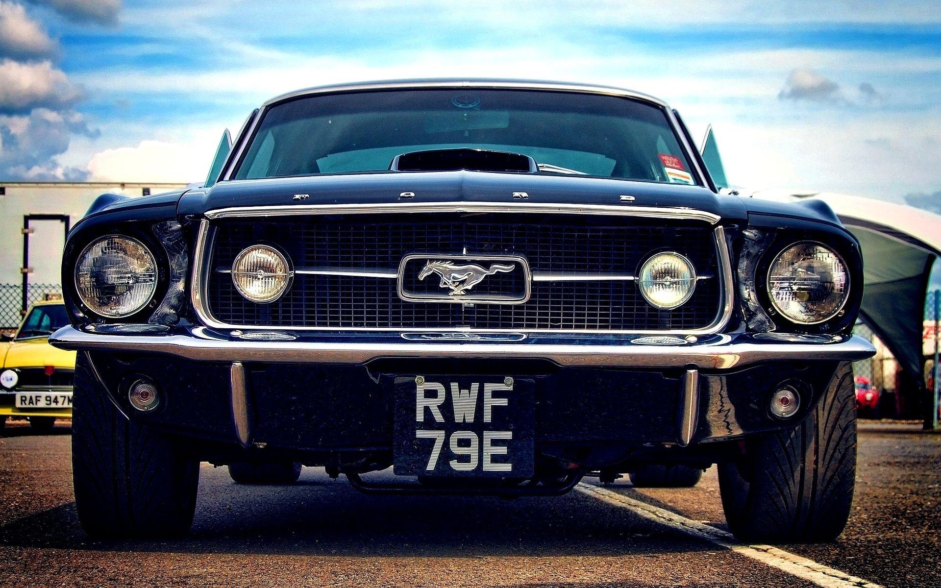 Vintage Ford Mustang Logo - Cars, Ford Mustang Car Wallpaper 2 @iMGSRC.RU