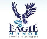 Fishing Eagle Logo - Eagle Manor Fishing Resort