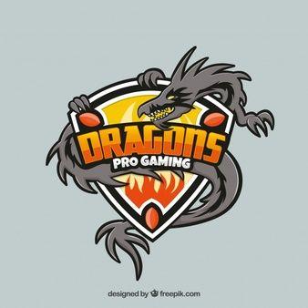 Cool Gold Dragon Logo - Dragon Vectors, Photo and PSD files