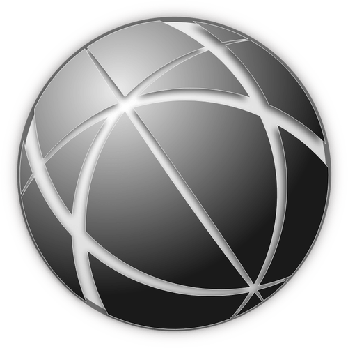 Gray and White Globe Logo - globe free clipart. Public domain vectors