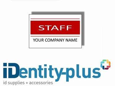 Red Rectangle Company Logo - Red Staff Identity Card with Company Name and / or Company Logo ...