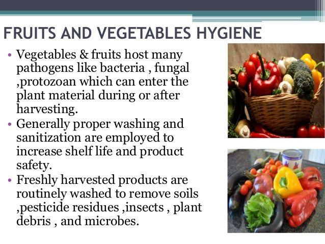 Hygiene Vegetables Logo - Food hygiene and control