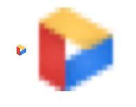 Blue and Yellow Triangle Logo - Google Drive and its logo spotted in the wild