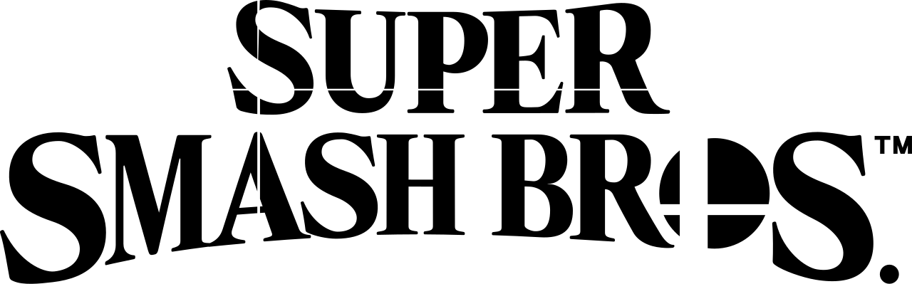 Smash Brothers Logo - File:Super Smash Bros 2018 logo.svg