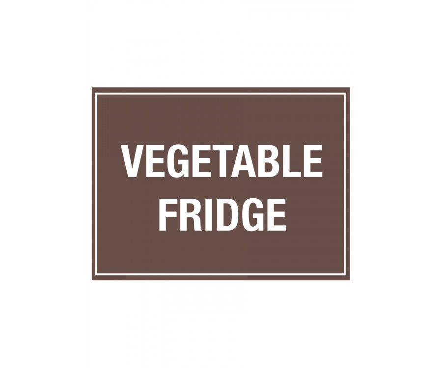 Hygiene Vegetables Logo - Vegetable Fridge Notice - CS130 - Food Storage & Temp Notices ...