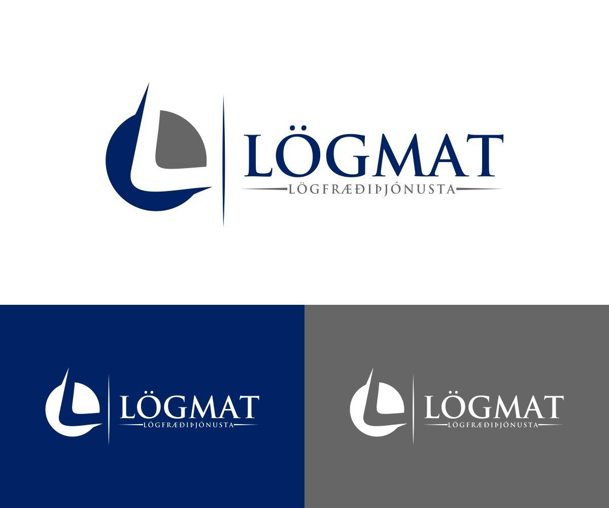 Legal Service Logo - 72 Elegant Logo Designs | Law Firm Logo Design Project for Lögmat