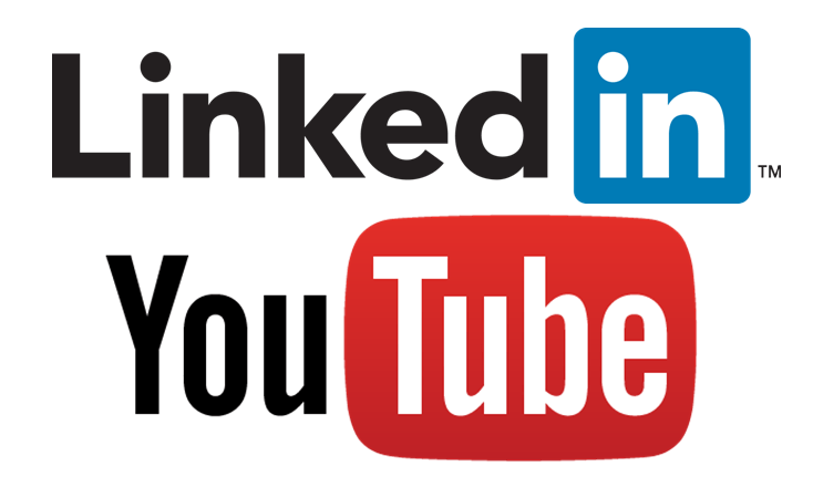 LinkedIn Red Logo - LinkedIn and Youtube logo - Go Ultra Low