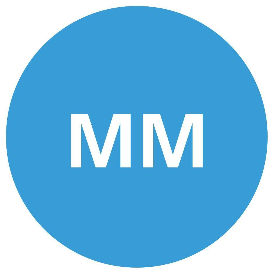 Blue Mm Logo - Mm Logos