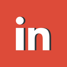 LinkedIn Red Logo - social media, logotype, Linkedin, Logo, network icon