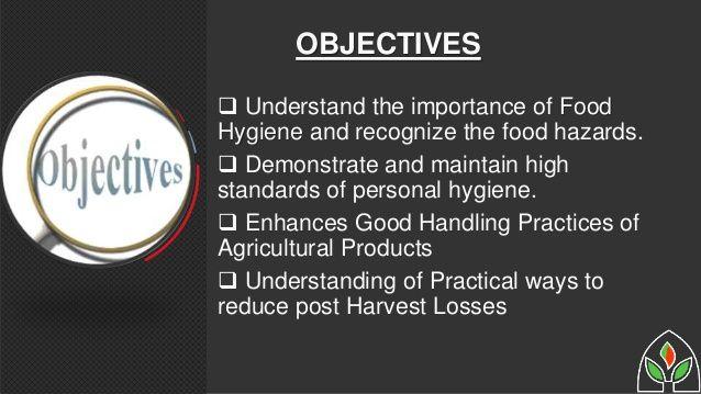 Hygiene Vegetables Logo - Importance of Hygiene and food safety in Fruits and Vegetable process