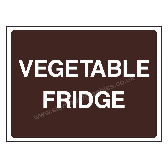 Hygiene Vegetables Logo - Vegetable Fridge Sticker. Hygiene & Restaurant Safety Stickers