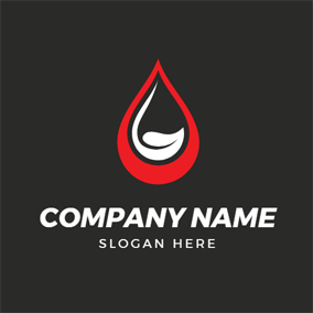 Red Oil Company Logo - Free Oil Logo Designs. DesignEvo Logo Maker