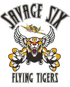 Savage Six Logo - Savage Six Flying Tigers