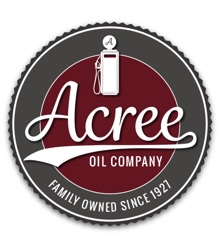 Red Oil Company Logo - ACREE OIL COMPANY