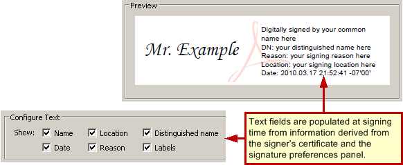 Adobe PDF Logo - Custom Signature Appearances