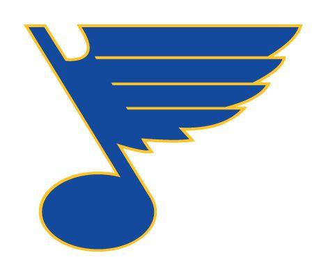 Blues with White Line Logo - BTLNHL #4: St. Louis Blues | Hockey By Design