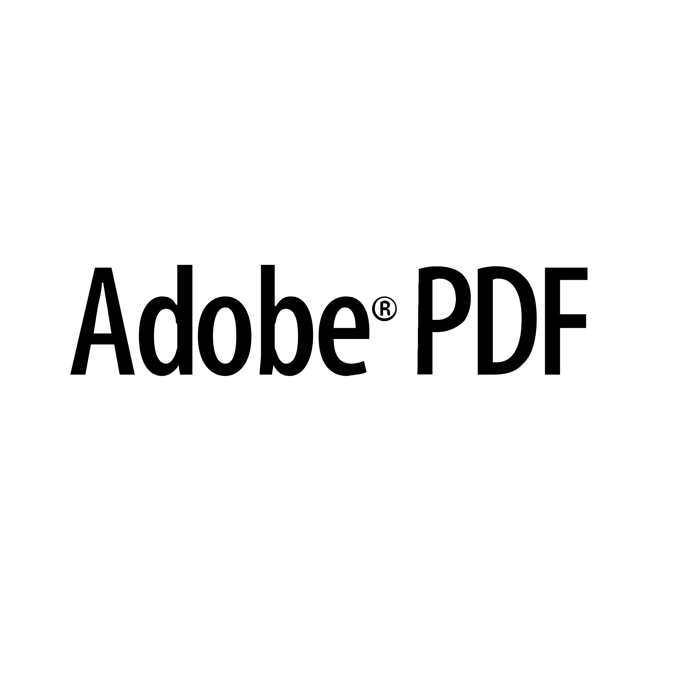 Adobe PDF Logo - Adobe PDF Logo PNG Transparent & SVG Vector