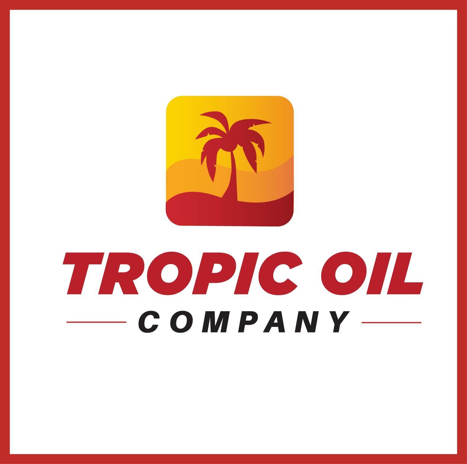 Red Oil Company Logo - Help People Affected by Hurricane Harvey. Created by Tropic Oil Company