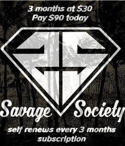 Savage Six Logo - Savage In Six – quarterly Subscription – 30 dollars monthly – Anti ...