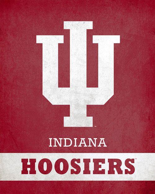 Indiana Hoosiers Logo - Indiana Hoosiers Logo on Typography - ScoreArt