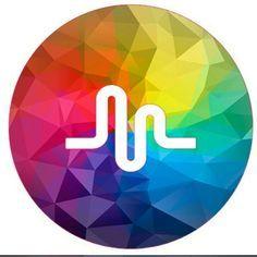 Cute Musically Logo - Best Musical.ly image. Music, Social networks, Music app
