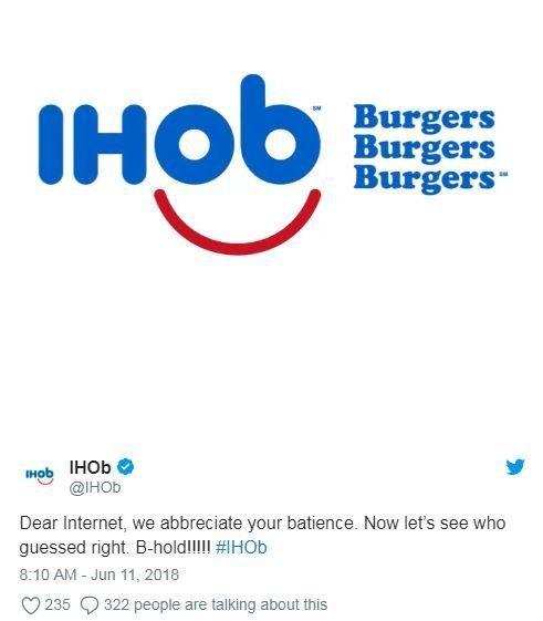 Ihob Logo - IHOP reveals the mystery behind IHob