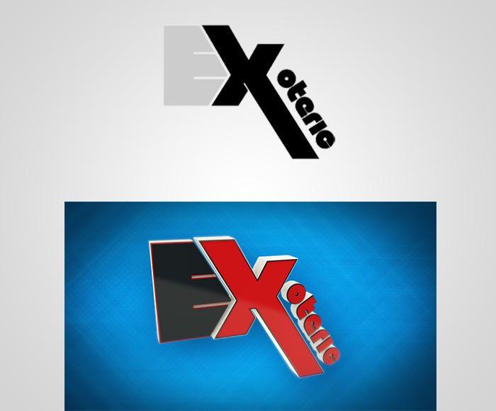 Ex Logo - 3D Logo Design by G2B on Envato Studio