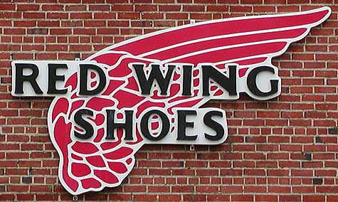 Red Wing Shoes Logo - Red Wing History — Boots, Jugs and Puffed Wheat