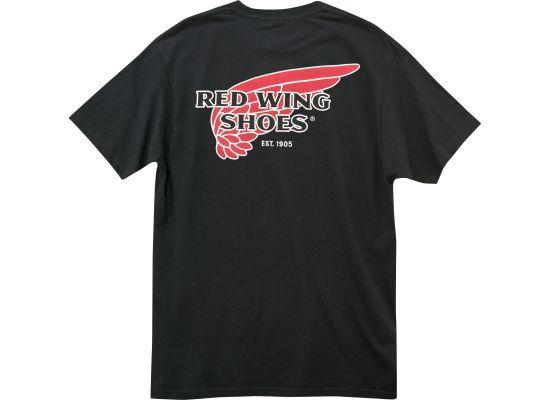 Red Wing Shoes Logo - Logo T-Shirt Black, 97405 | Red Wing Heritage