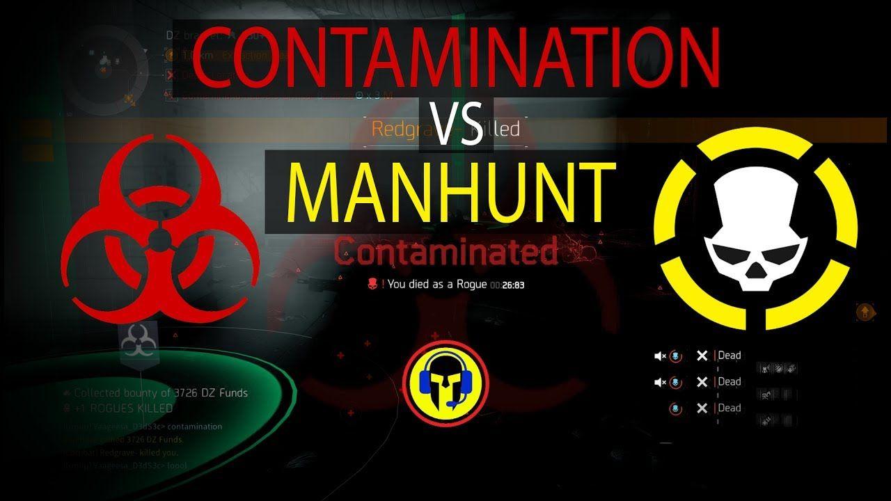 Contamination the Division Logo - The Division 1.6.1 Contamination VS ManHunt...kill them all... - YouTube