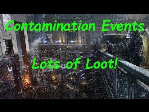 Contamination the Division Logo - Lots Of Loot! Contamination Events! - The Division 1.6 Dark Zone ...