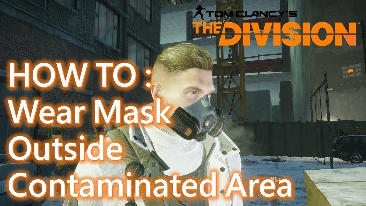 Contamination the Division Logo - Tom Clancy's The Division : How to Wear Mask Outside Contaminated ...