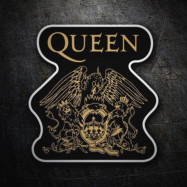 Queen Logo - Sticker Queen Logo | MuralDecal.com