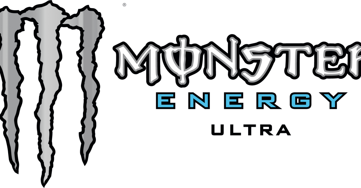 White Monster Logo - Monster Ultra