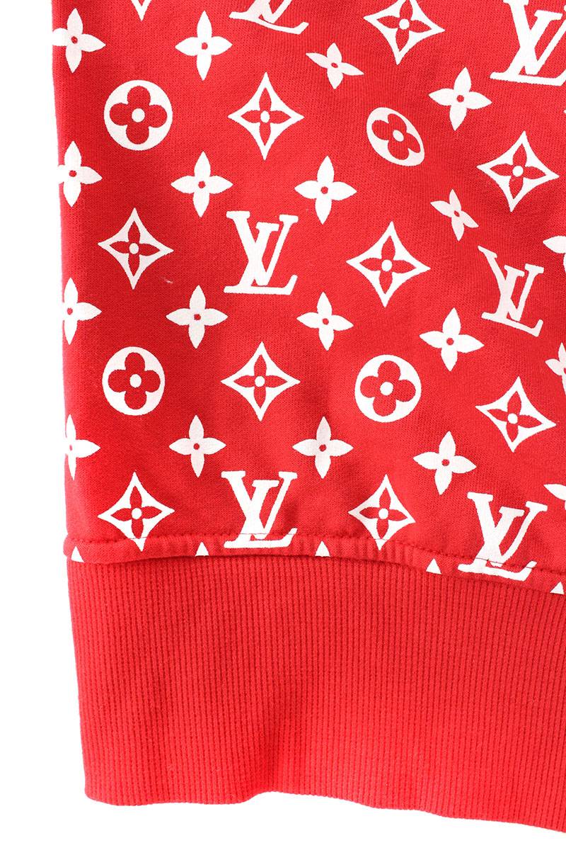 Red LV Logo - RINKAN: シュプリーム /SUPREME X Louis Vuitton /LOUISVUITTON X LOUIS