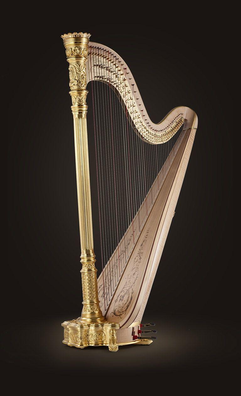 Gold Harp Logo - Style 23 Gold Harps & Healy Harps
