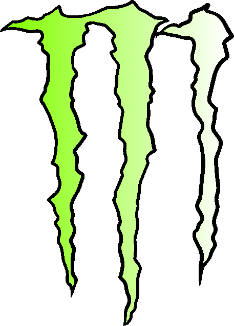 White Monster Logo - Green-White Monster Logo by KoRn-sTaR60291 on DeviantArt