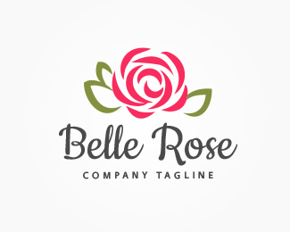 The Rose Logo - Logopond - Logo, Brand & Identity Inspiration (Belle Rose Logo)