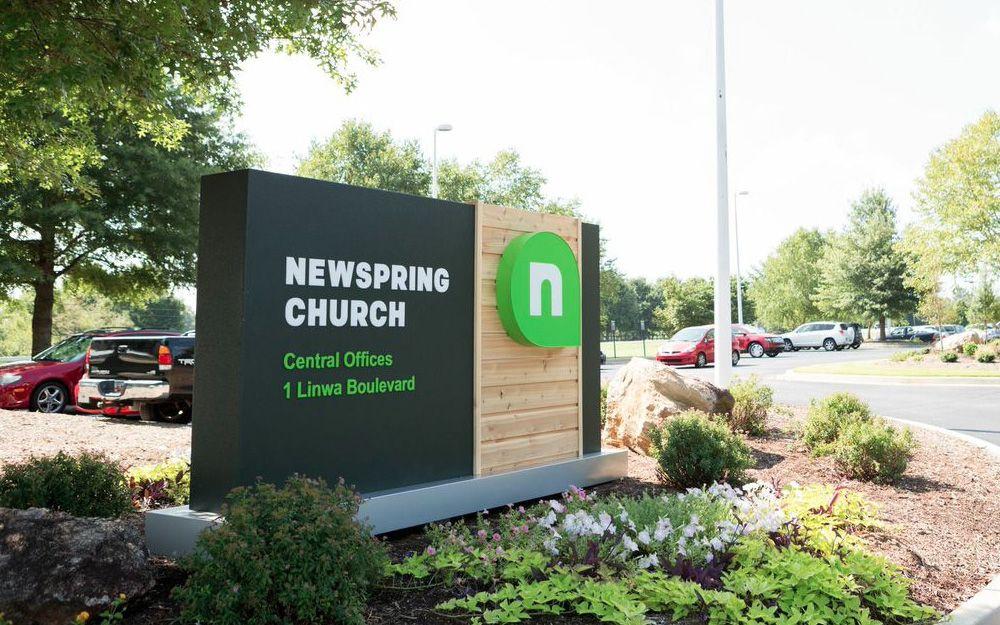 Trendy Church Logo - Brand New: New Logo And Identity For NewSpring Church Done In House