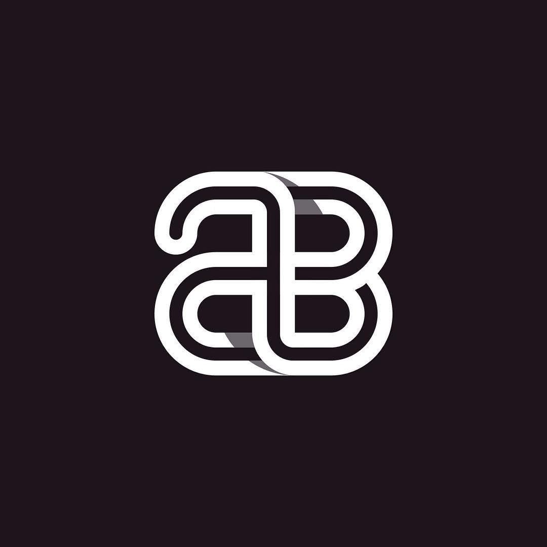 AB Logo - AB initials for SALE . . . . . #logoroom #logoinspirations ...