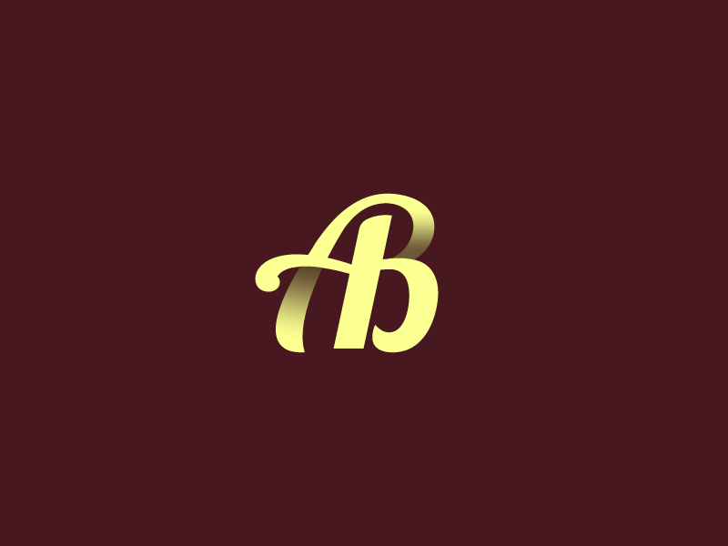 AB Logo - AB logo proposal. Type. Logos, Logo design and Letter