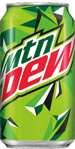 Mountain Dew Can Logo - Mtn Dew oz Can