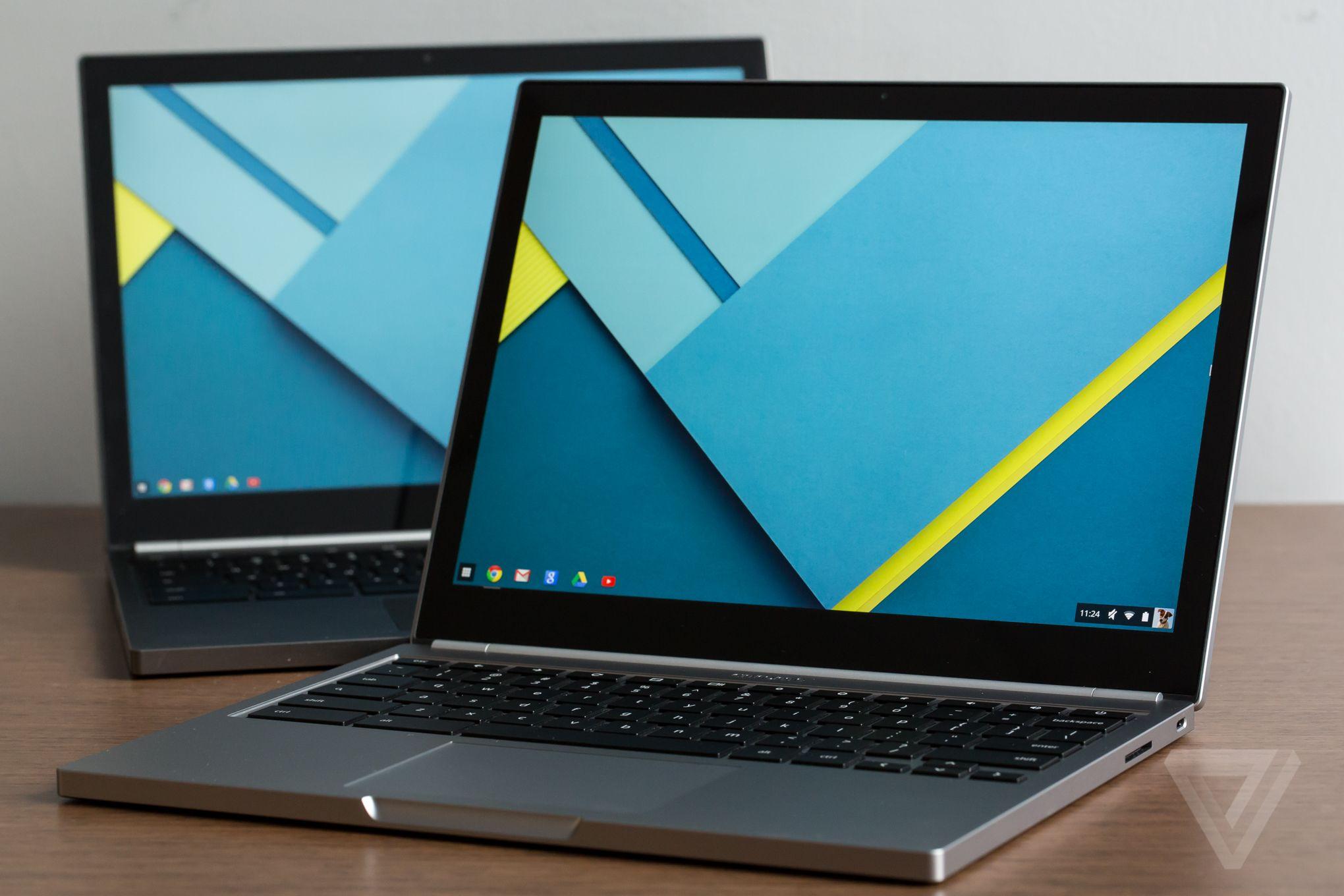 Chromebook Pixel Logo - Don't expect Google to talk about a new Pixel laptop - The Verge