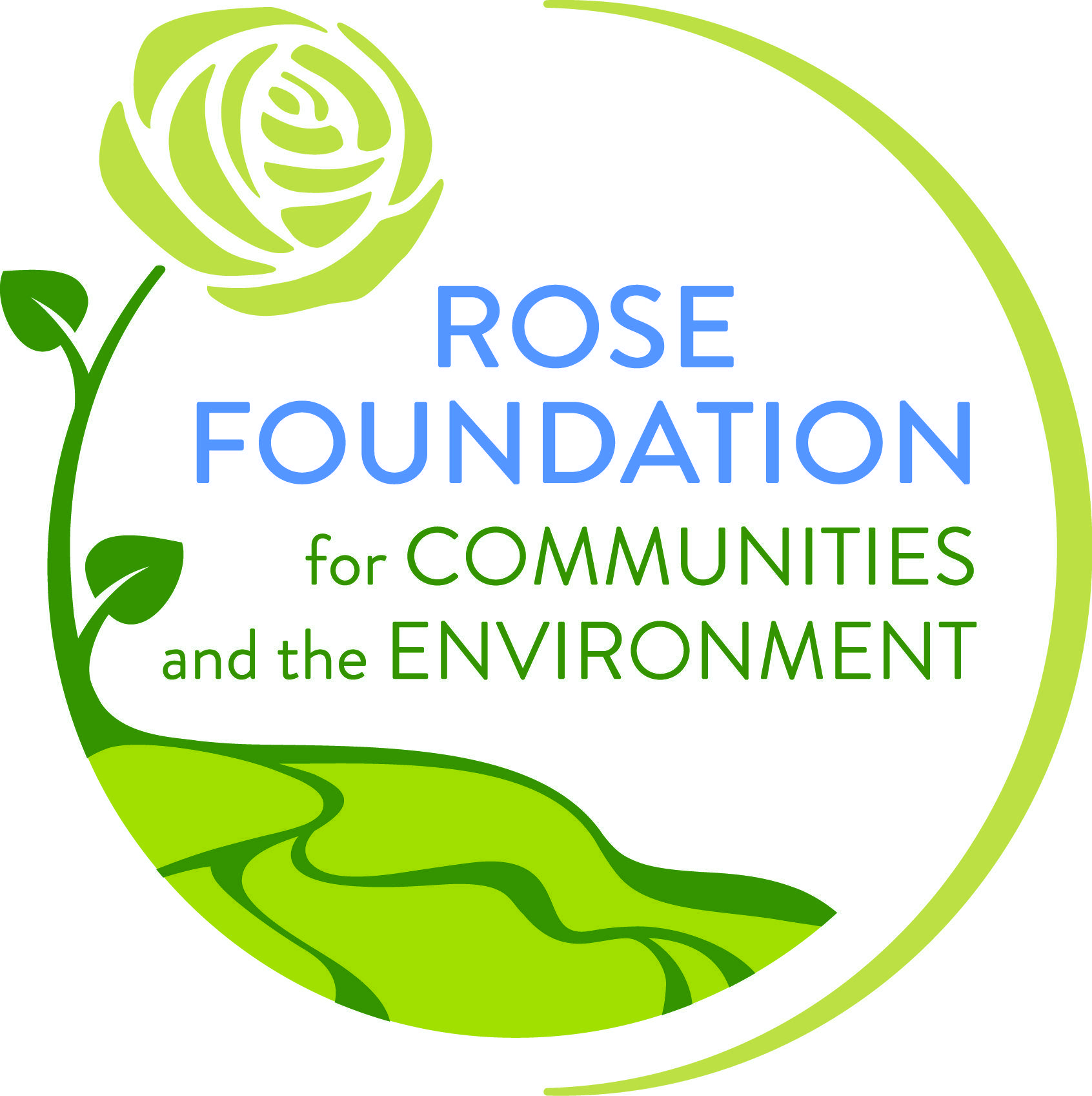 Green Rose Logo - Logos & Usage | Rose Foundation