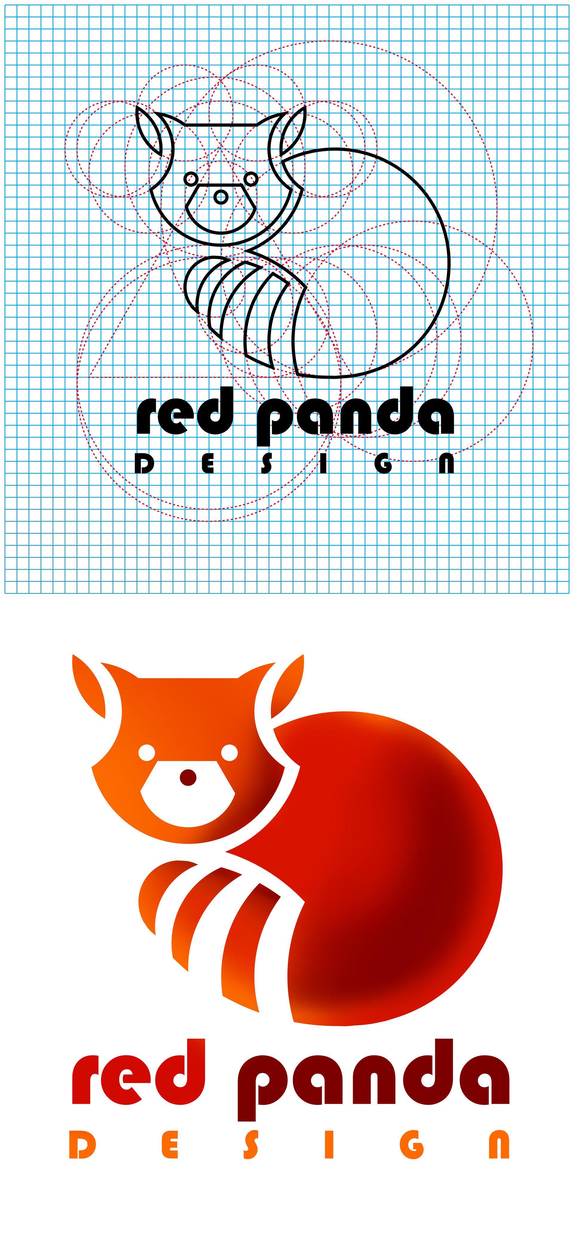 Red Panda Logo - ArtStation - logo red panda, david grez