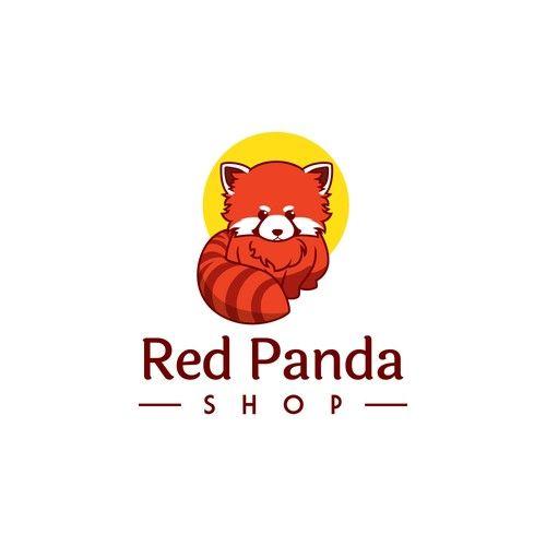 Red Panda Logo - Red Panda Shop. Logo design contest