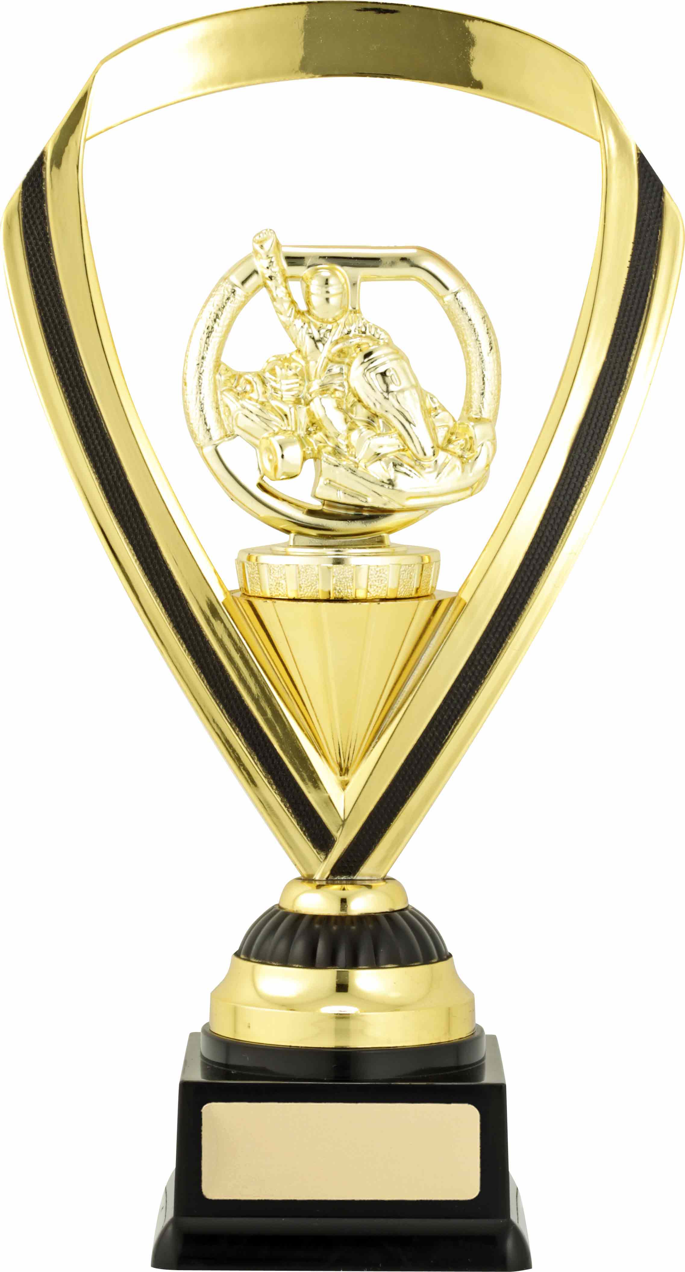 Gold Harp Logo - Gold Harp Go Kart - X8158 - Trophies & Awards for Distinction